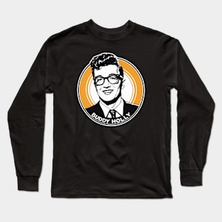 Buddy Holly Icon Long Sleeve T-Shirt